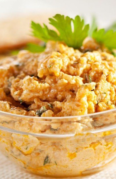 Paté de setas con zanahoria y queso Ingredientes: – 150